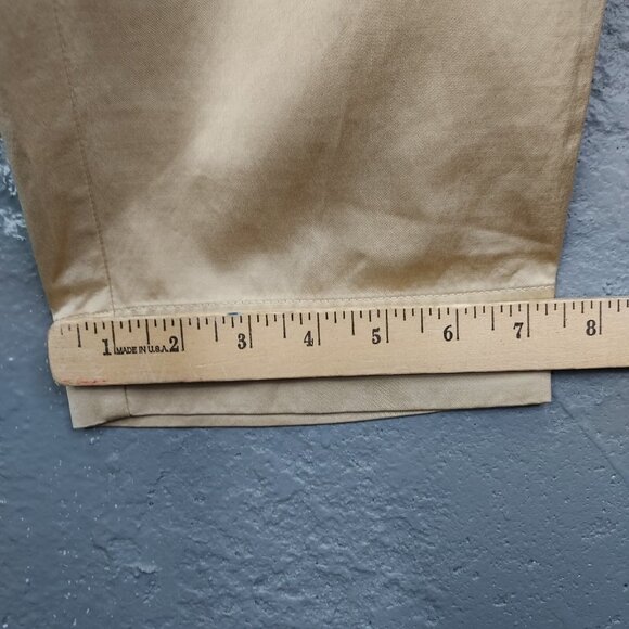 Lafayette 148 Ankle Pants Large Urbane Satin Cloth Dekalb Pull-On D-Ring Belt - Picture 16 of 16